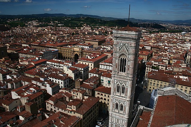 Campanile de Giotto Piazza della Repubblica Florence