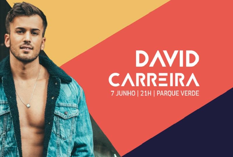 David Carreira dá concerto gratuito